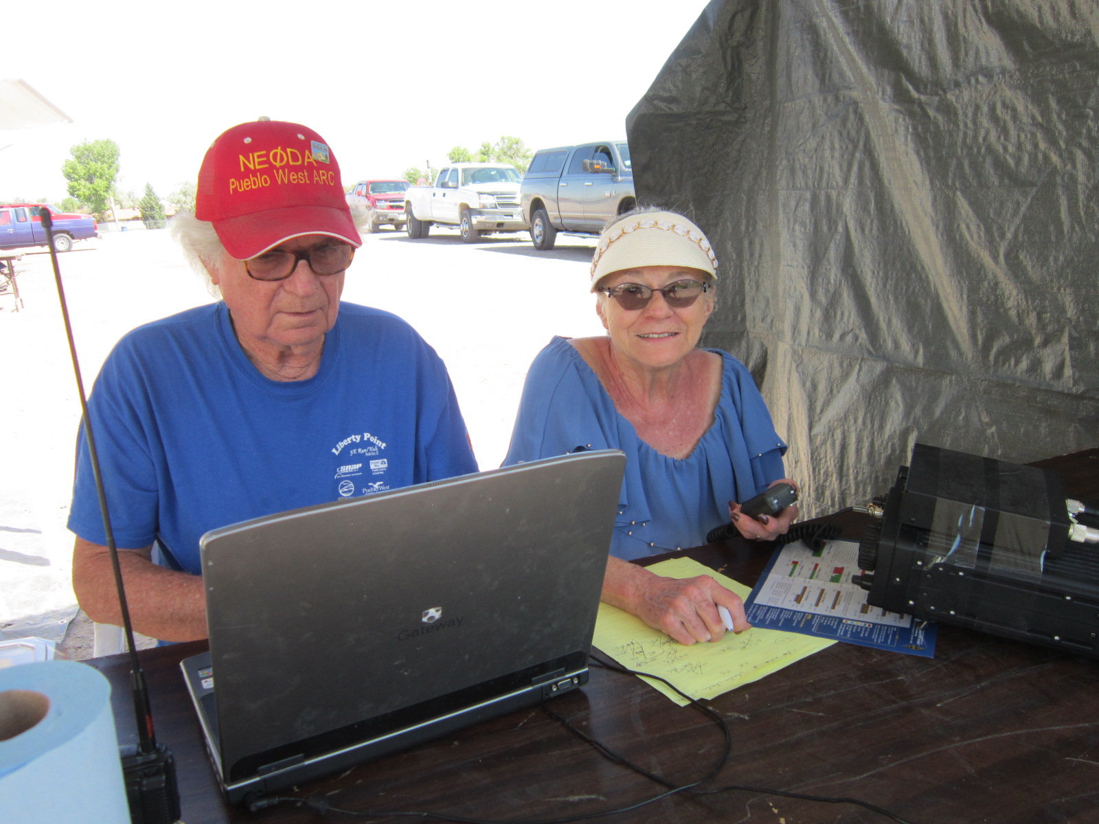 NE0DA Operating & NE0DB Logging the calls